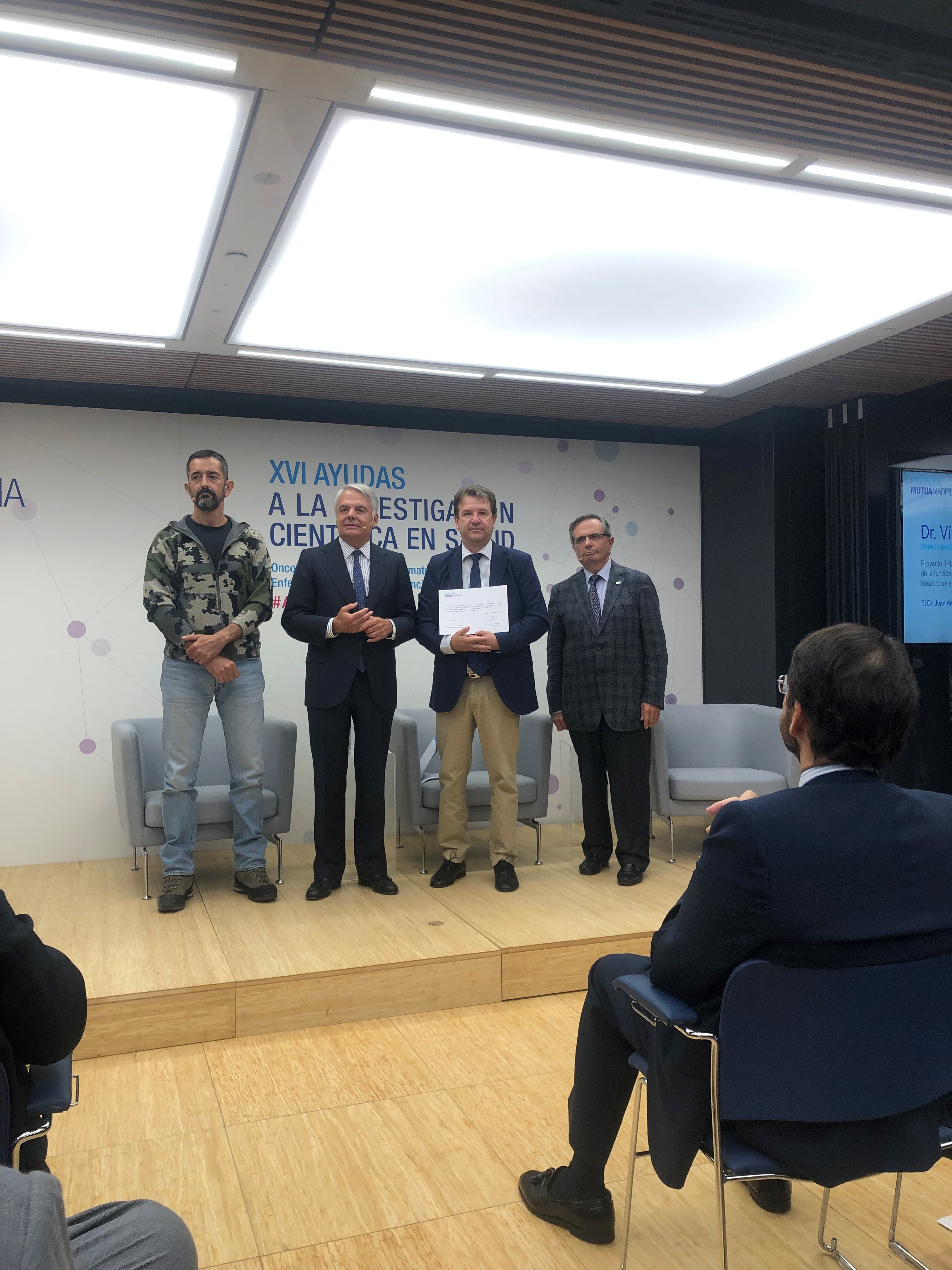 Remise de l’aide au projet TRAINER